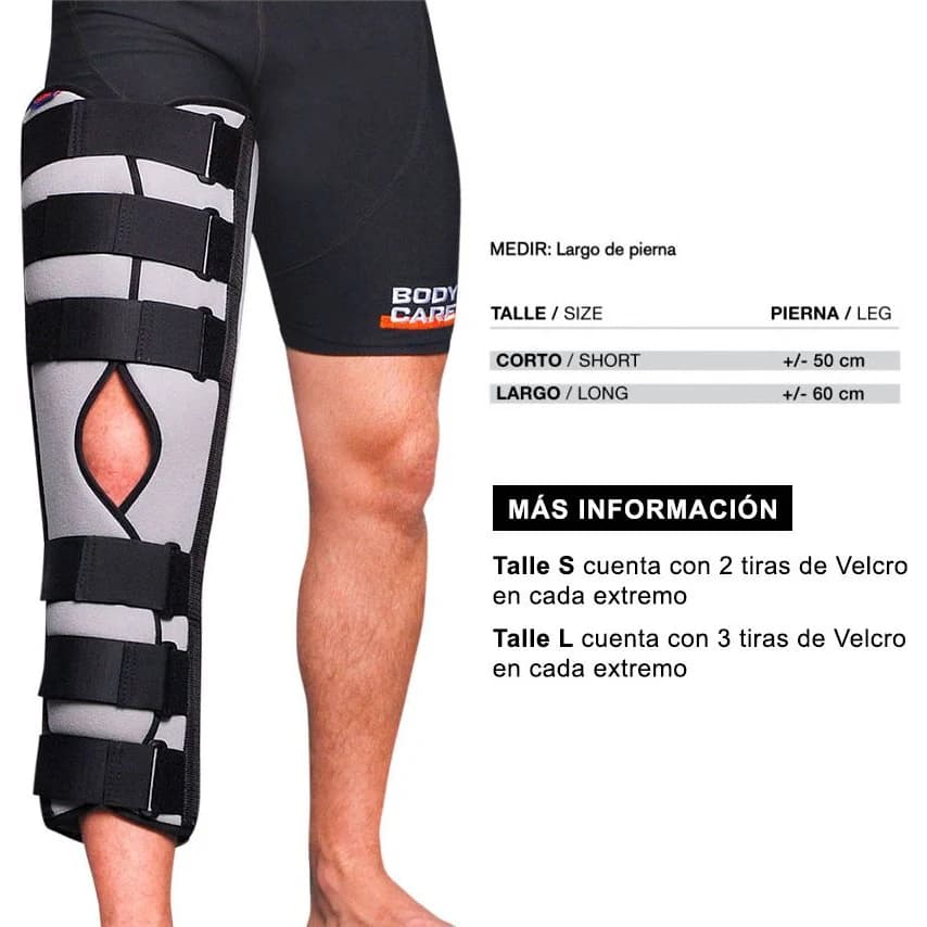 Inmovilizador de Rodilla Body Care Económico Talle Chico