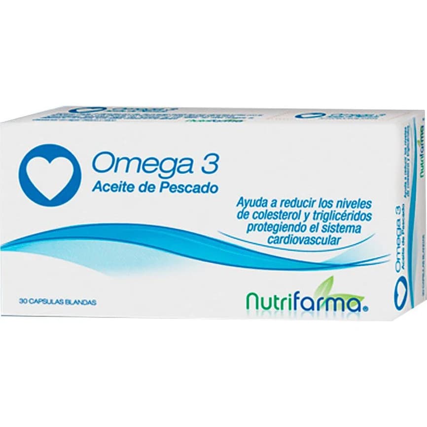 Suplemento Omega 3 Nutrifarma x 30 Cápsulas