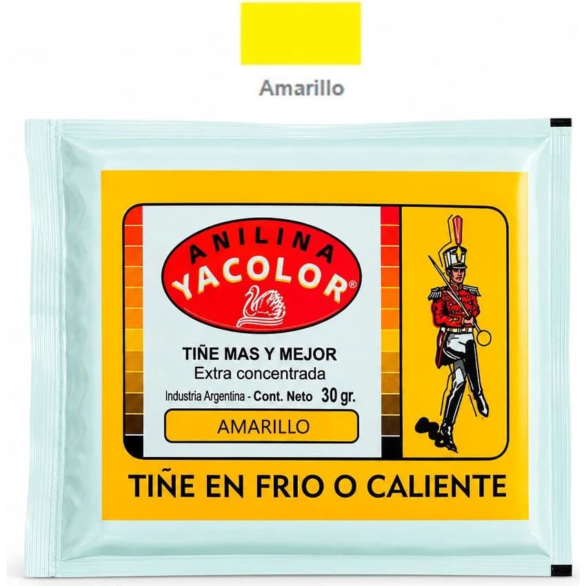 Anilina para Teñir Yacolor Amarillo