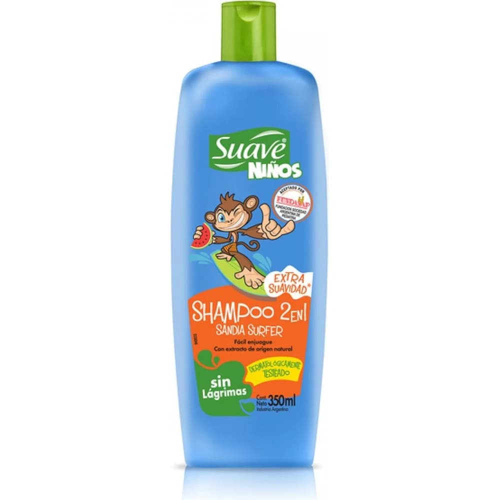 Shampoo Suave Kids 2 en 1 Sandía 350 ml
