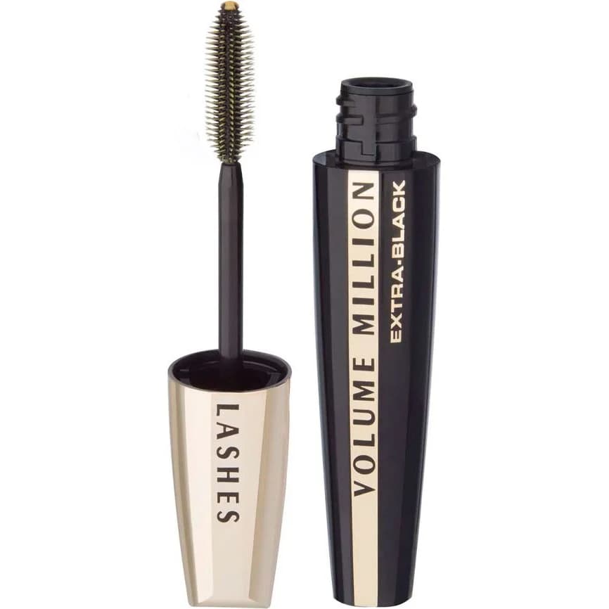 Máscara de Pestañas L'Oréal Volumen Million Lashes Extra Black
