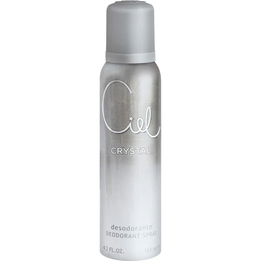 Desodorante Ciel Cristal en Aerosol 123 ml