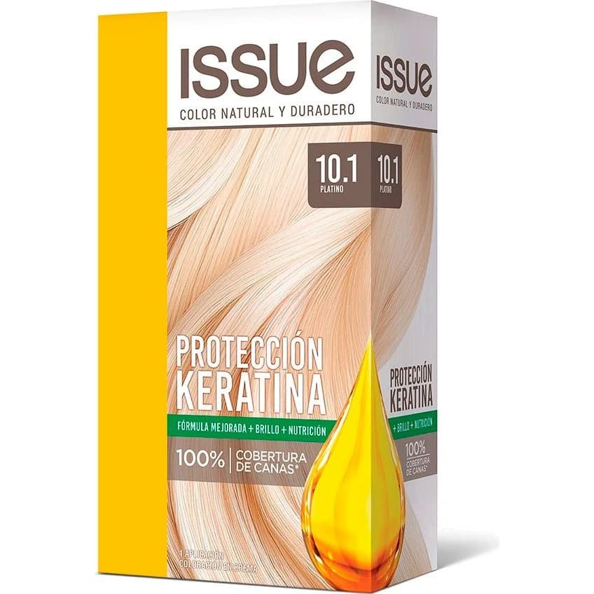 Tintura Capilar Issue Kit Keratina Tono 10/1