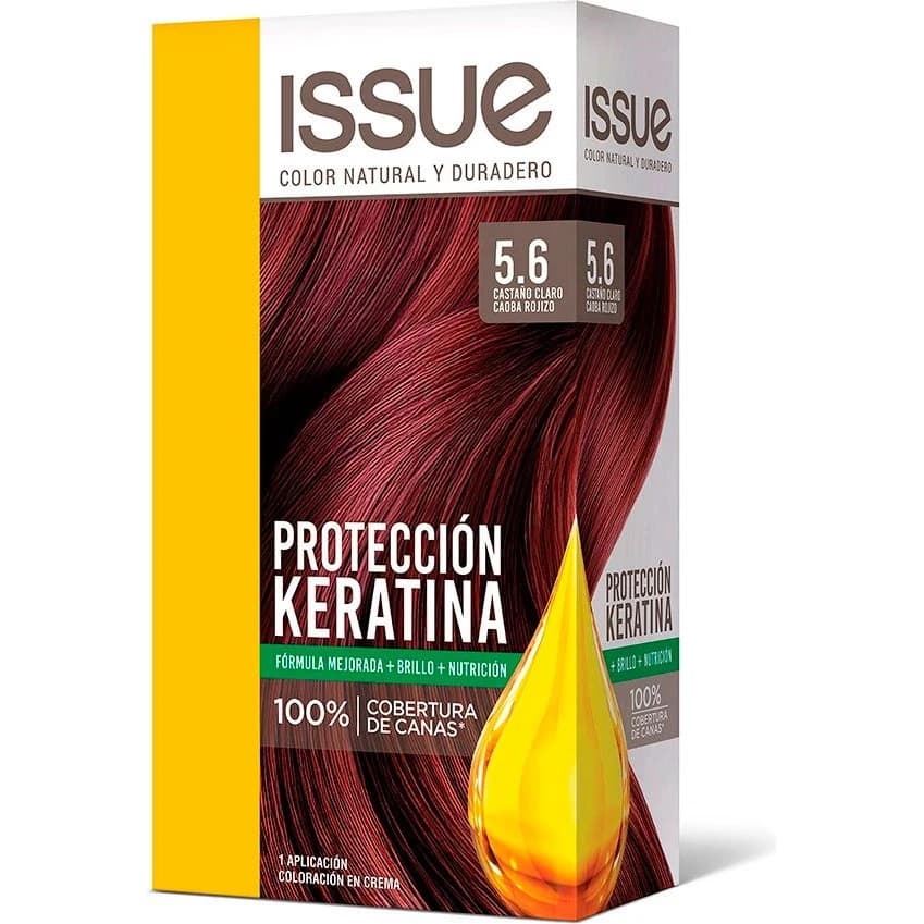 Kit de Coloración Capilar Issue con Keratina Tono 5/6