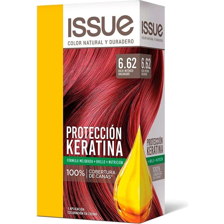 Tintura Capilar Issue Kit Keratina Tono 6/62