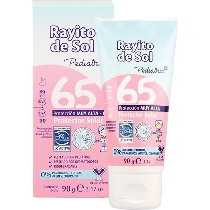 Protector Solar Rayito de Sol Baby FPS 65 90 g