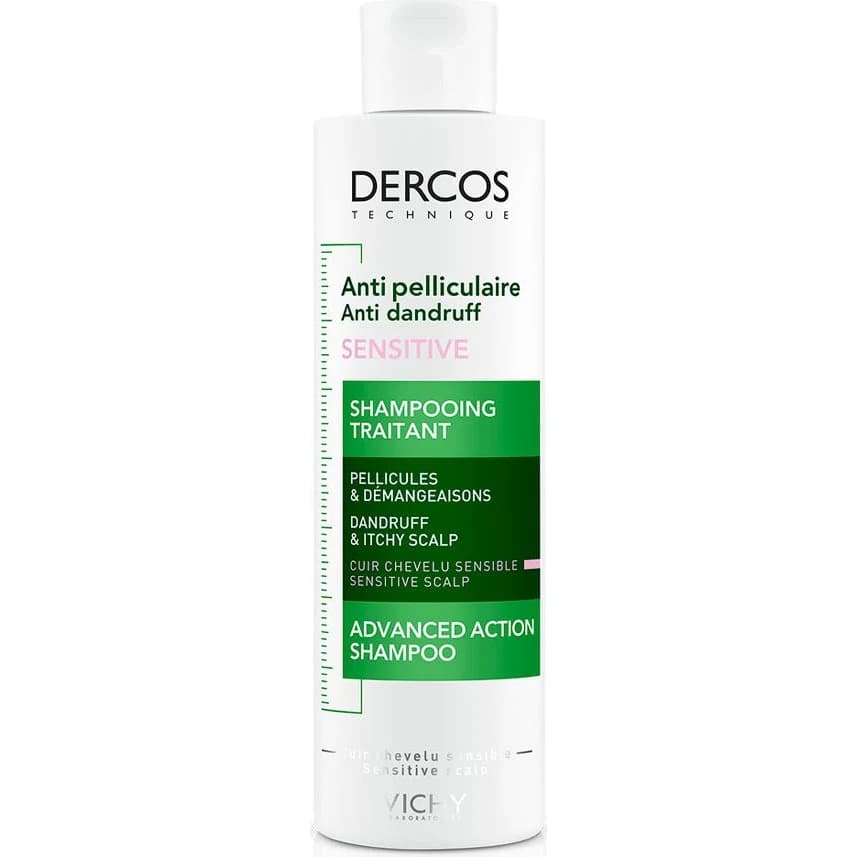Shampoo Anticaspa Vichy Dercos Cuero Cabelludo Sensible 200 ml