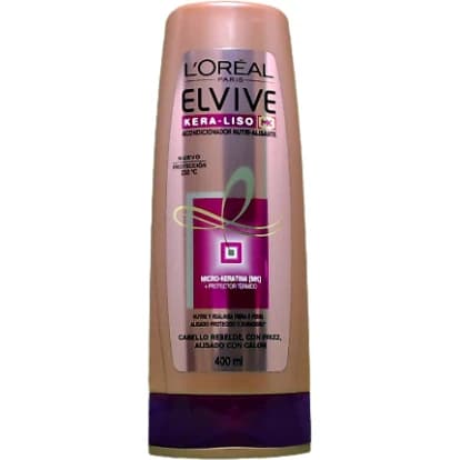 Acondicionador Elvive Keraliso Liso Keratina 400 ml