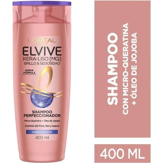Shampoo L'Oréal Elvive Keraliso Brillo 400 ml