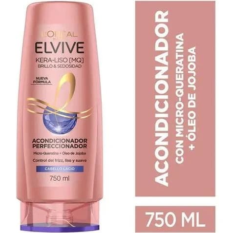 Acondicionador Elvive Keraliso Brillo 750 ml