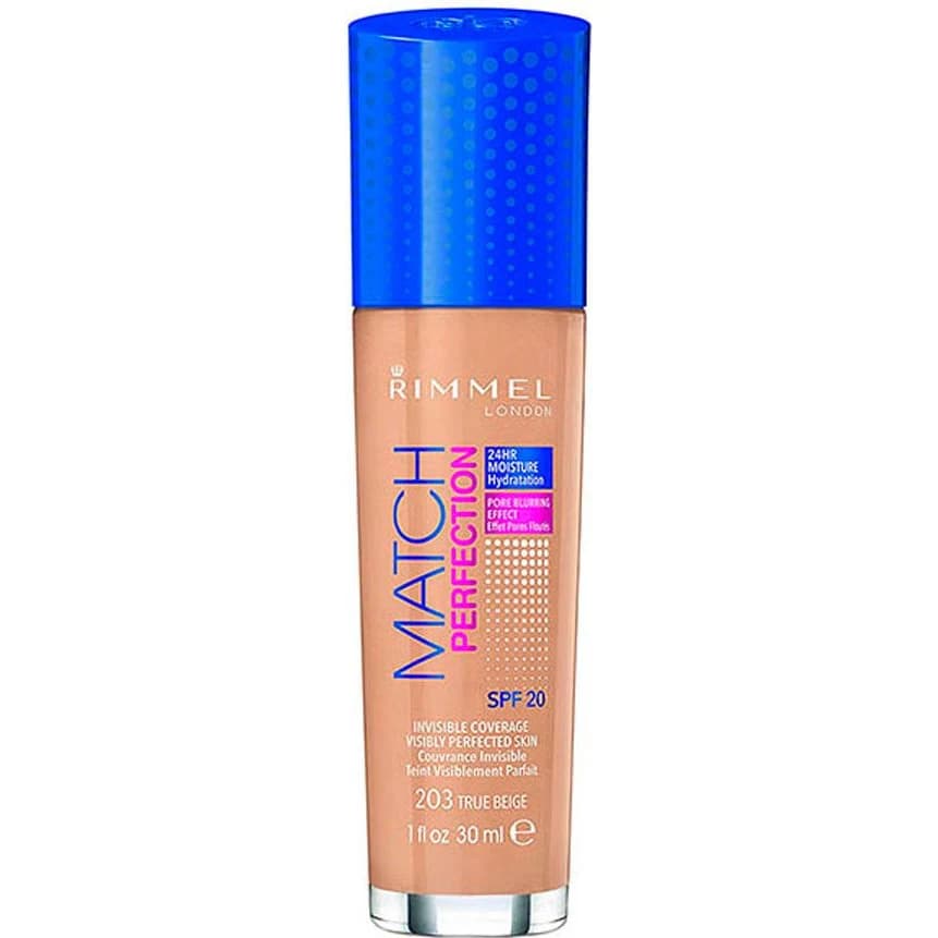 Base de Maquillaje Rimmel Match Perfection Tono 203