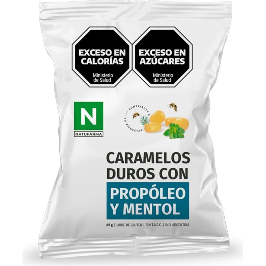 Natufarma Propóleo y Mentol Caramelos x 20