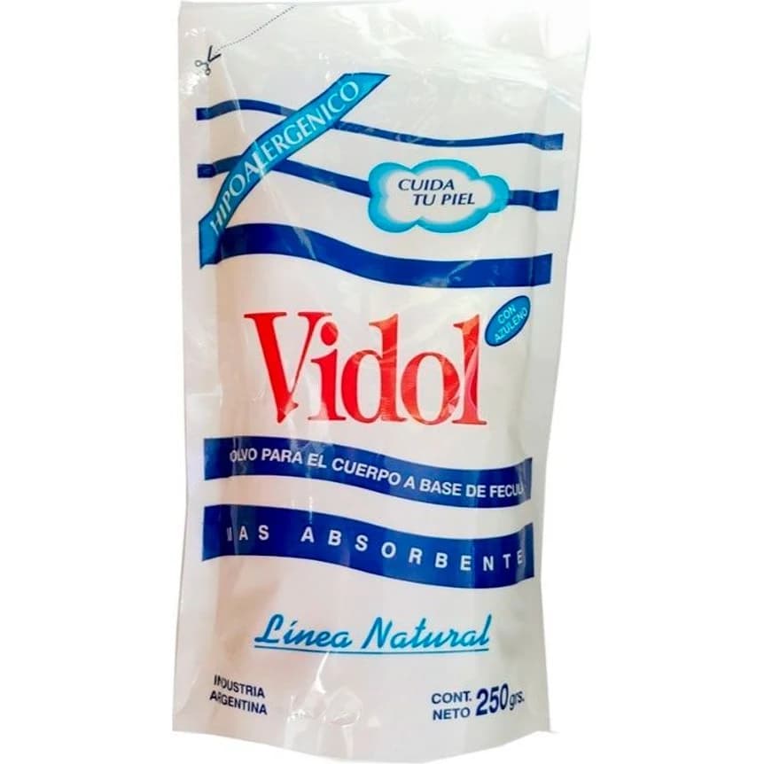Polvo Fécula de Maíz Vidol Bolsa x 250 g