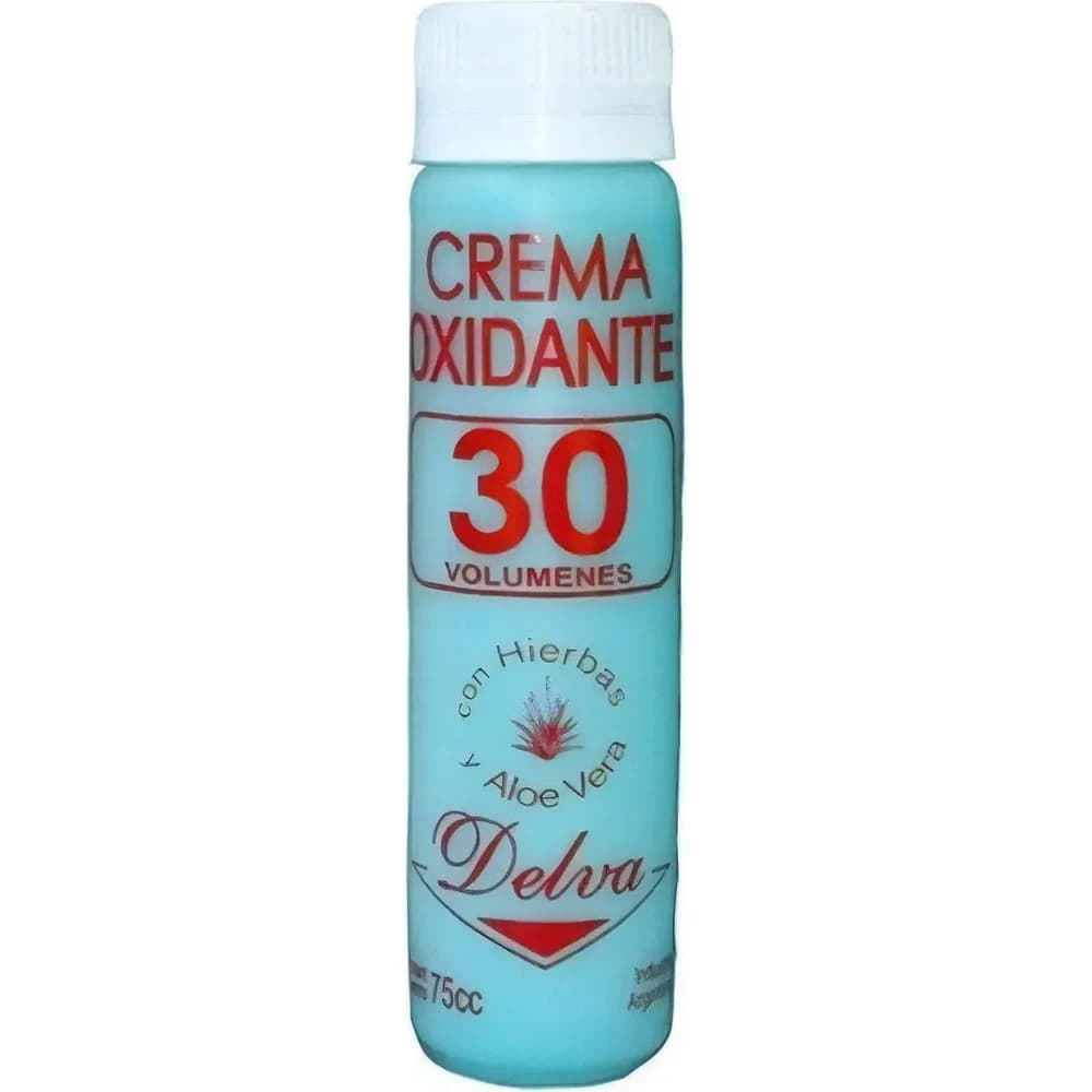 Crema Oxidante Delva 30 Volúmenes con Hierbas 75 g