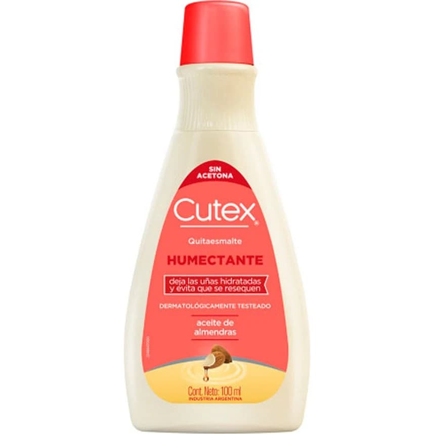 Quitaesmalte Cutex Humectante 100 ml