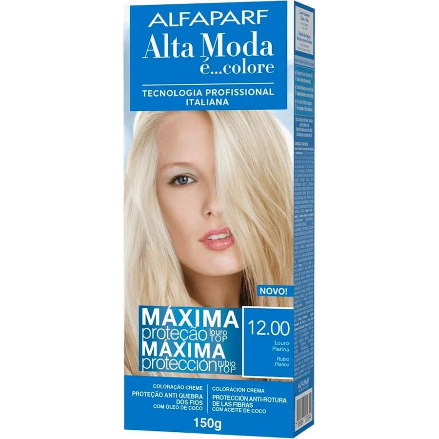 Kit de Coloración Capilar Alta Moda Tono 12