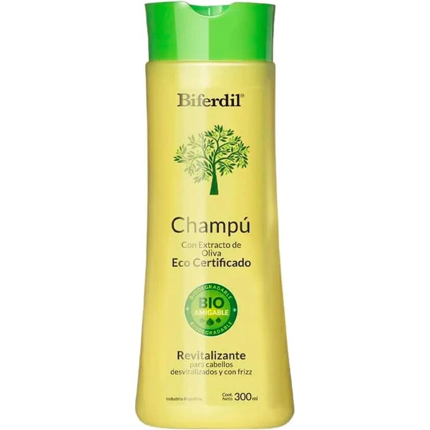 Shampoo de Tocador Biferdil Extracto de Oliva Eco 300 ml