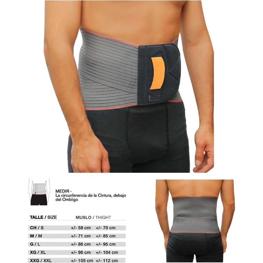 Faja Ortopédica Lumbosacra Talle S