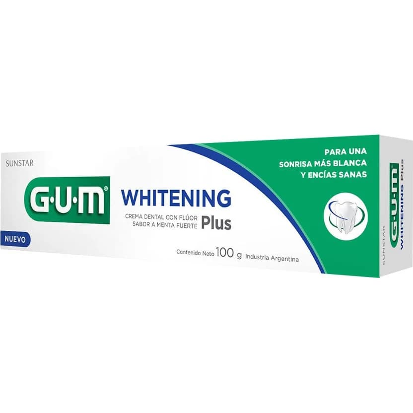 Crema Dental GUM Whitening Plus 100 g