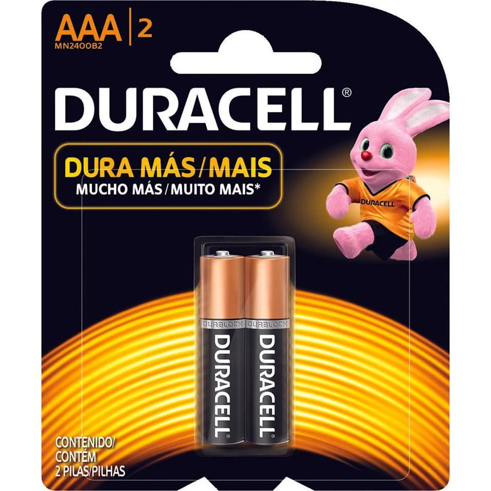 DURACELL PILA ALC AAA BLIS X2
