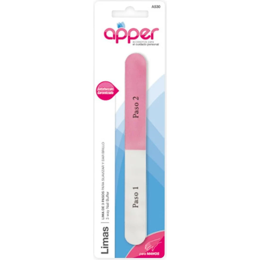 Lima Apper 3 Pasos Suavizadora