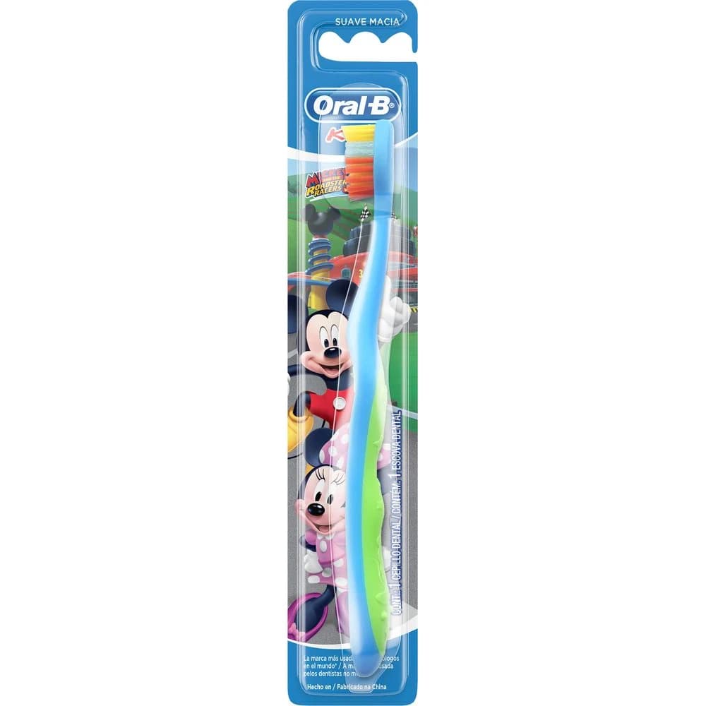 Cepillo de Dientes Oral-B Kids Mickey Suave +3 Años x 1