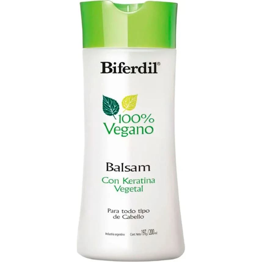 Acondicionador Bálsamo Biferdil Vegano 200 ml