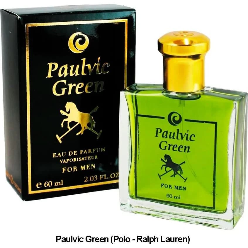 Eau de Toilette Paulvic Green Men 50 ml