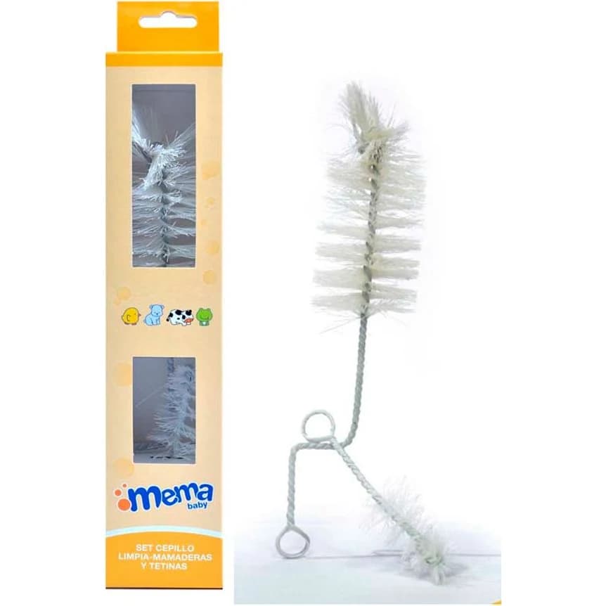 Cepillo Limpiador de Mamaderas y Tetinas Mema