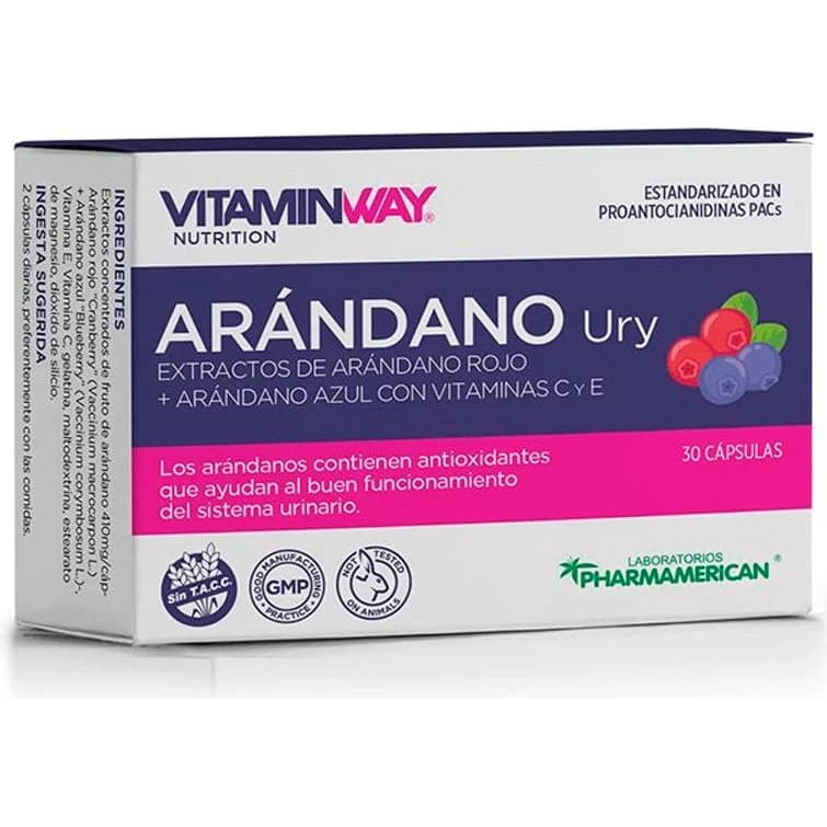 Vitamin Way Arándano y Urva 3 Blísters x 10