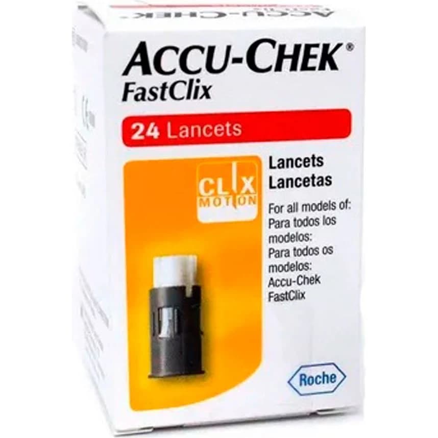 Lancetas Accu-Chek FastClix x 24