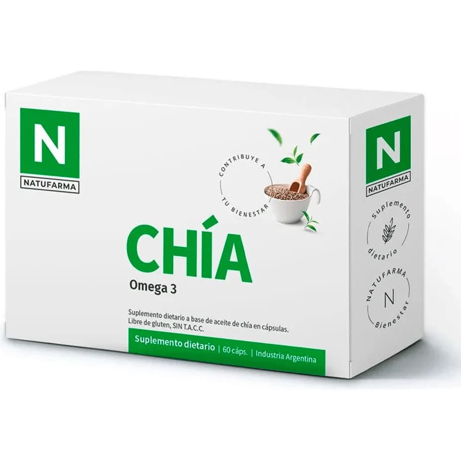 Aceite de Chía Natufarma en Cápsulas x 60