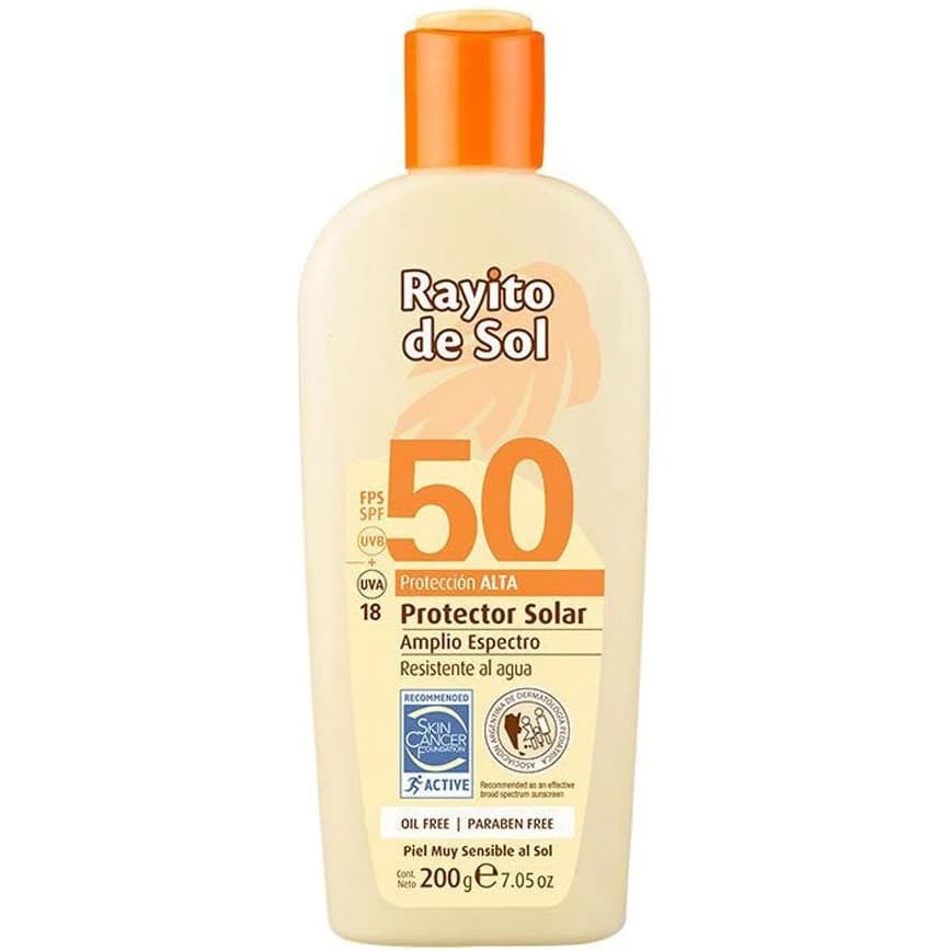 Protector Solar Rayito de Sol FPS 50 200 ml