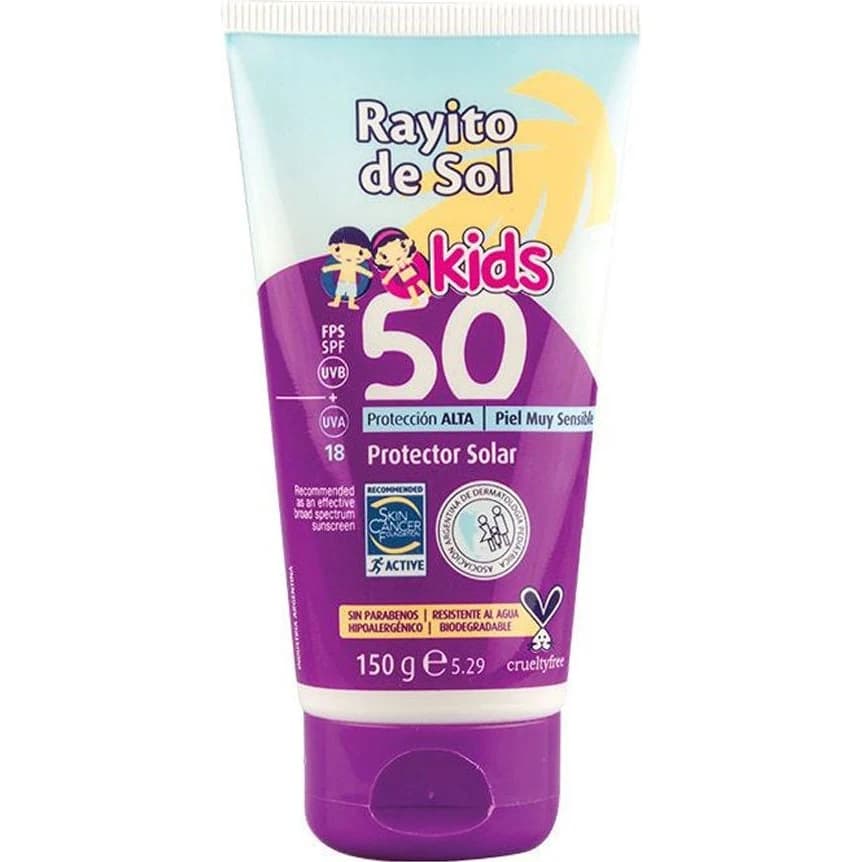Protector Solar Rayito de Sol FPS 50 x 150 ml