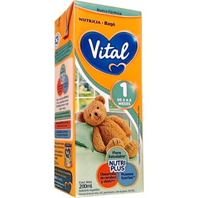 Vital 1 NF Fórmula de Inicio Brik 200 ml