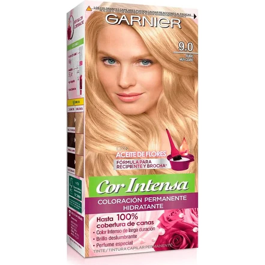Tintura Capilar Garnier Color Intensa Tono 9.0