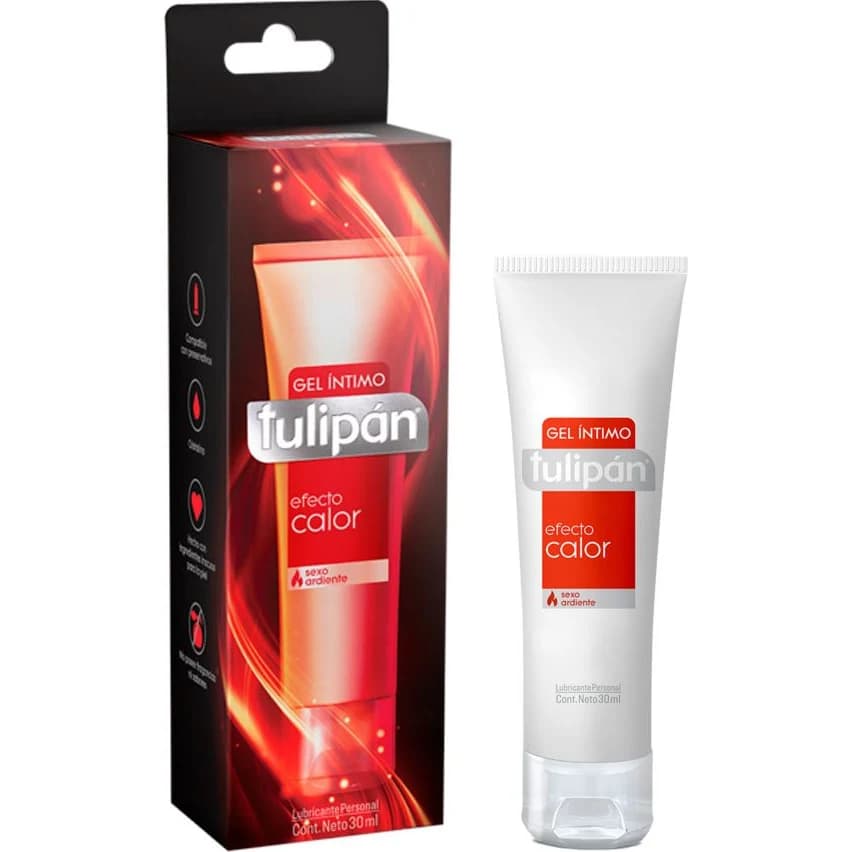 Gel Íntimo Tulipán Efecto Calor 30 ml