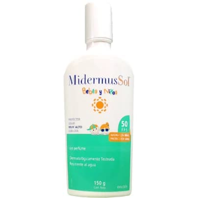Protector Solar Midermus FPS 50 Niños 150 ml