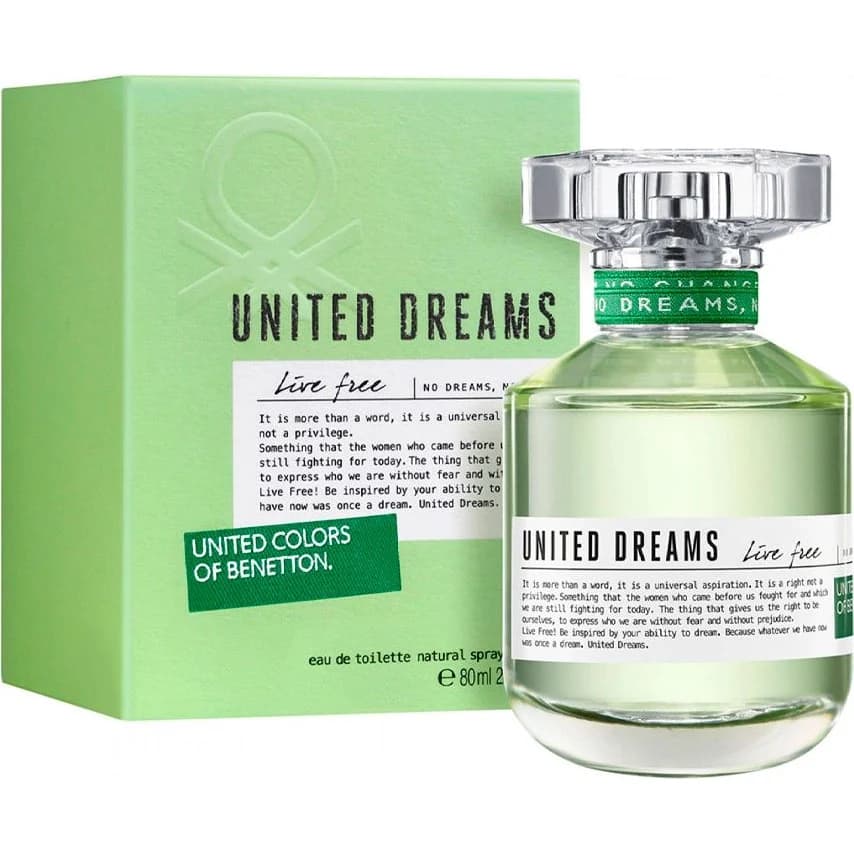 Eau de Toilette Benetton United Dreams Live EDT 80 ml