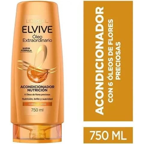 Acondicionador L'Oréal Elvive Óleo Nutrición 750 ml