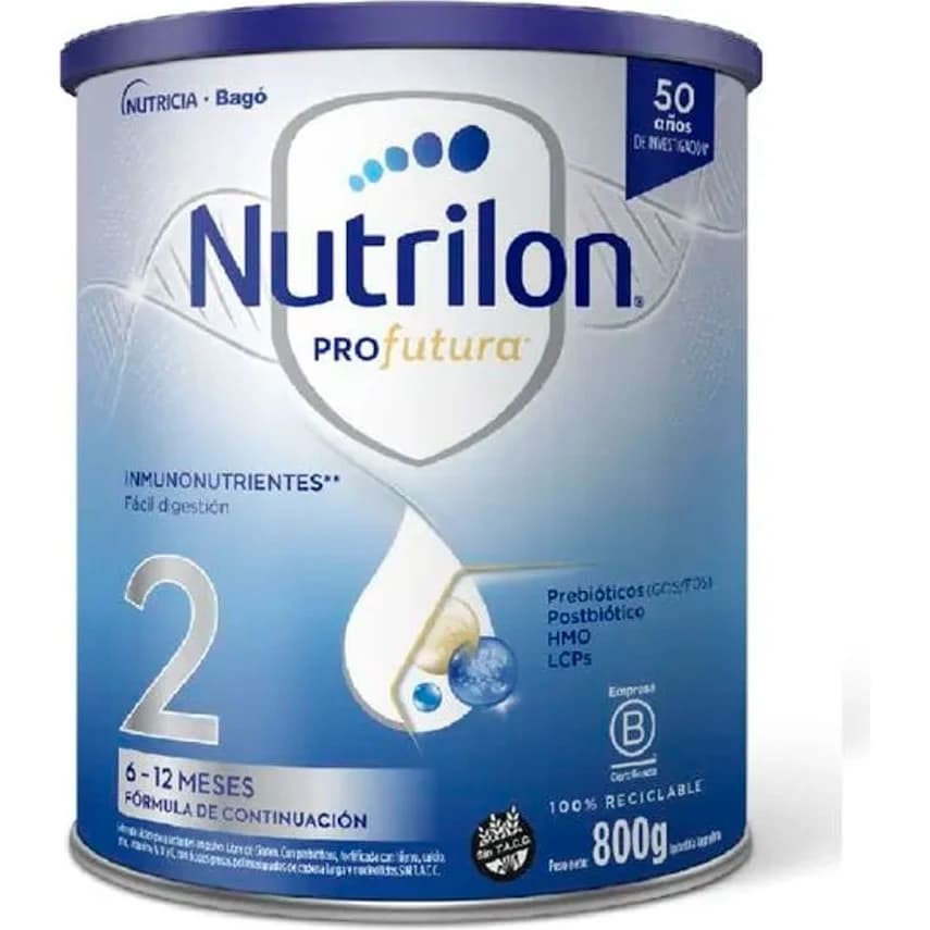 Fórmula de Continuación Nutrilon Profutura 2 Lata 800 g