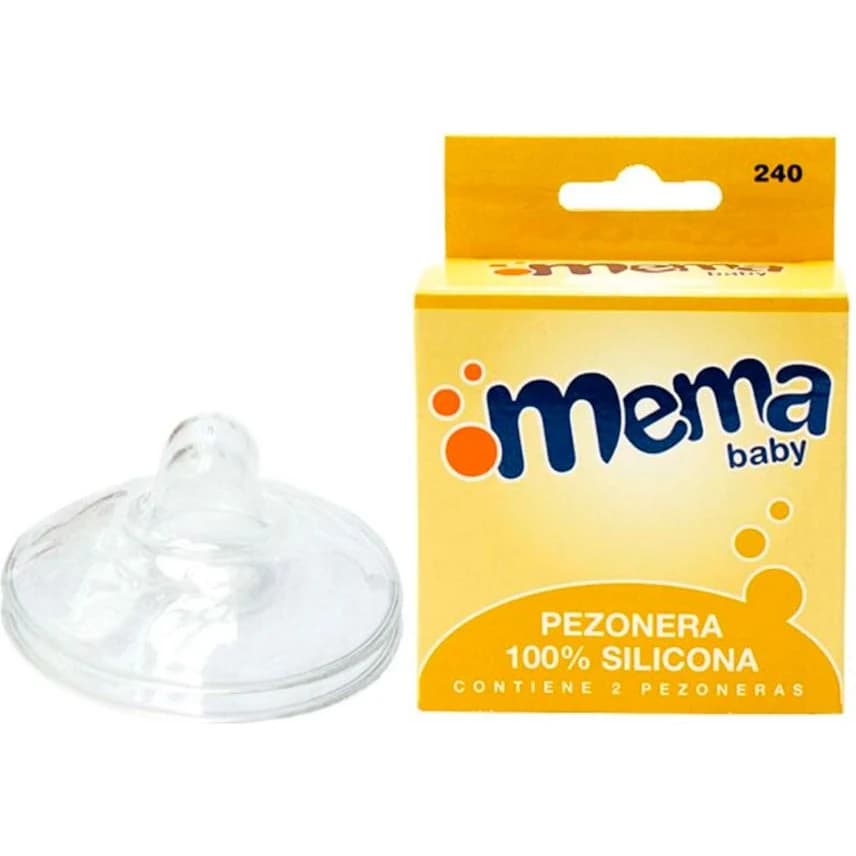 Pezoneras de Silicona Mema x 2