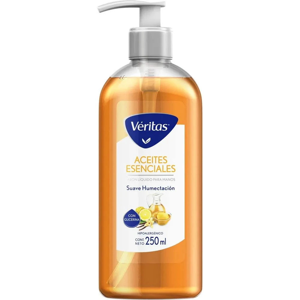 Jabón Líquido Veritas con Aceites Esenciales 300 ml
