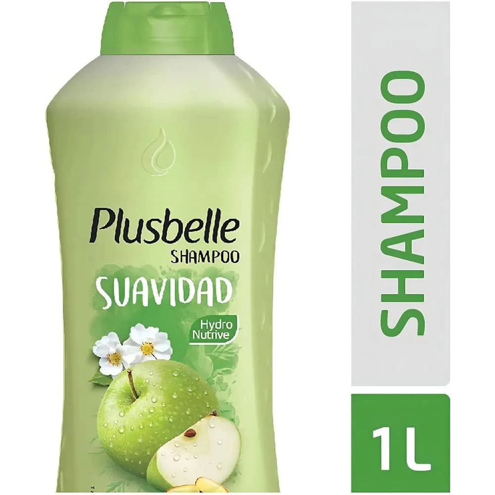 Shampoo Plusbelle Suavidad 1 Litro