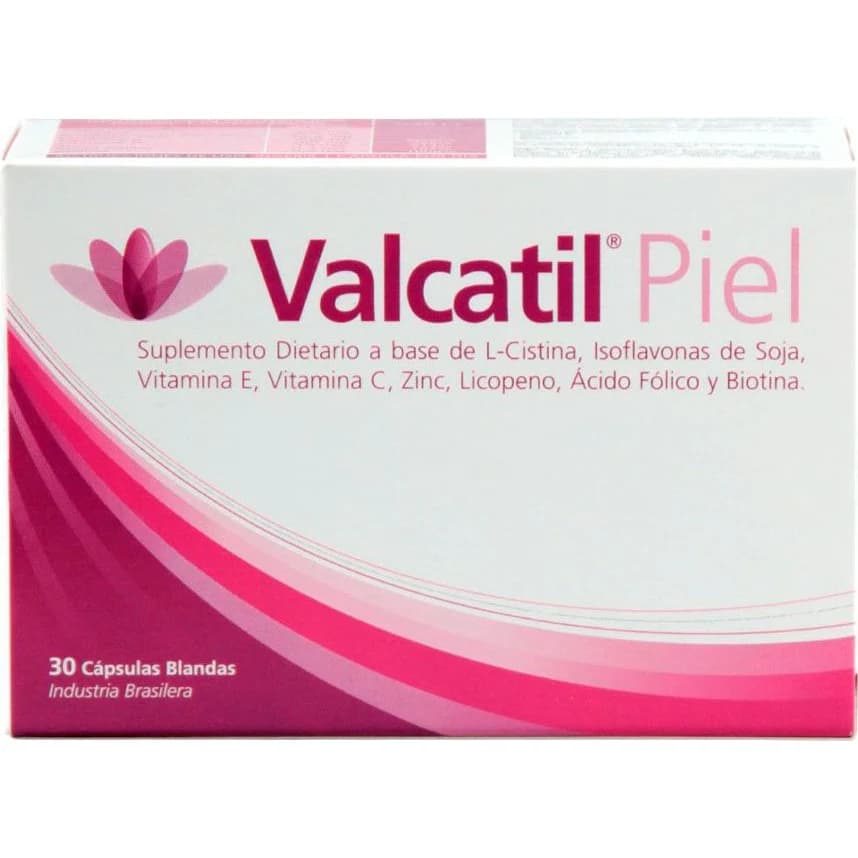 Suplemento Valcatil Piel Panalab x 30 Cápsulas