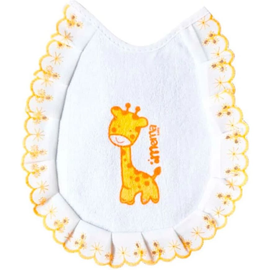 Babero de Bebé Mema Broderie