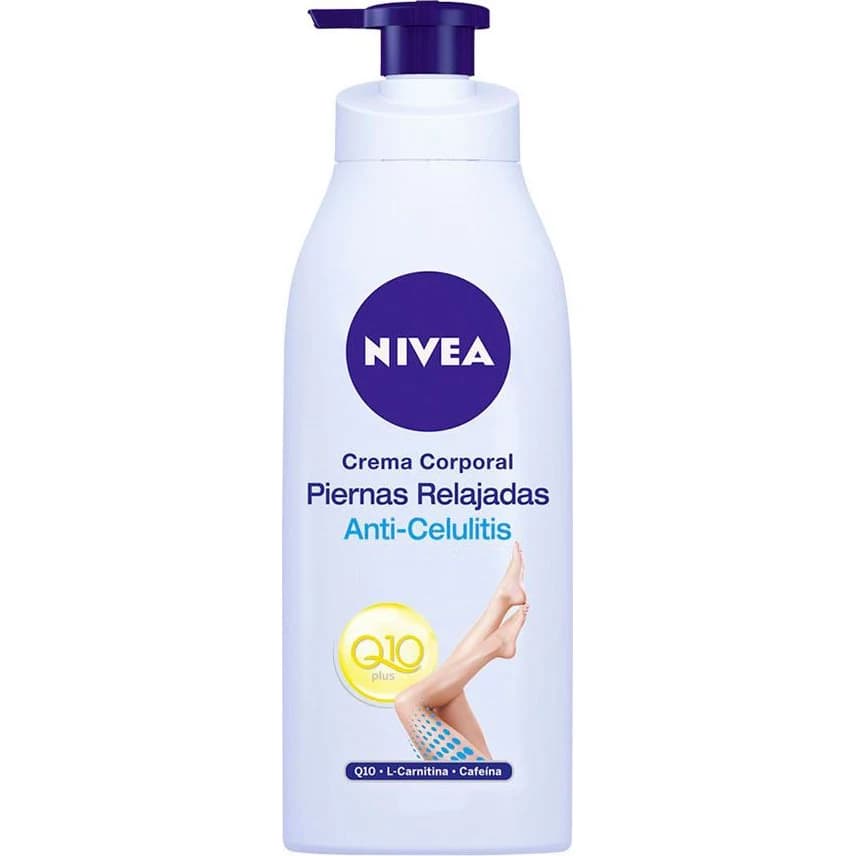 Crema Corporal Nivea Anti-Celulitis Piernas Relajadas Todo Tipo de Piel 400 ml