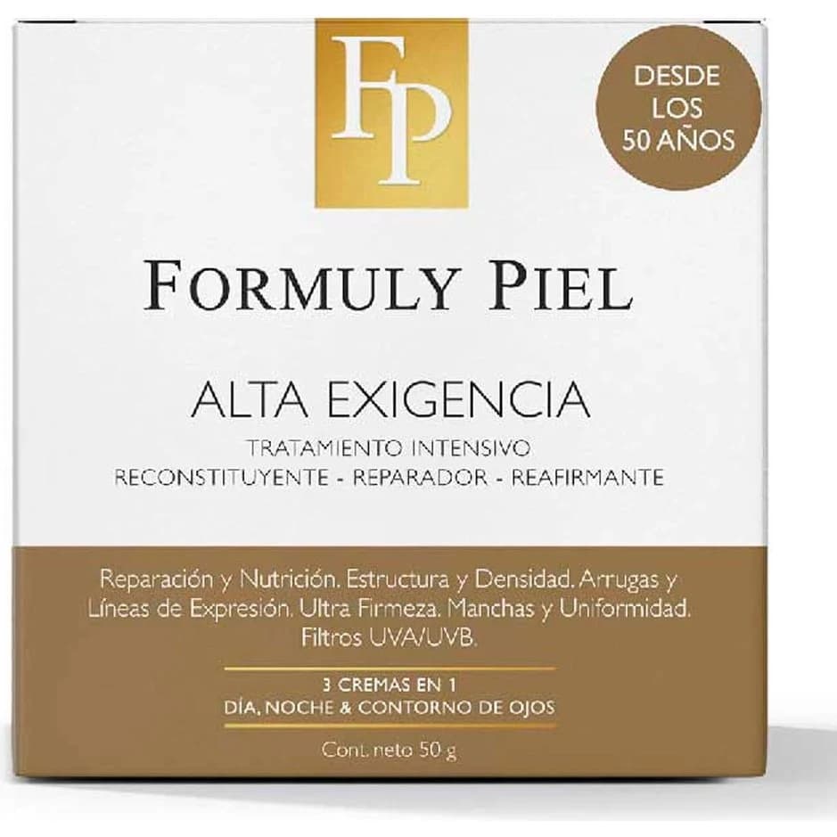 Crema Dérmica Formuly Piel Alta Exigencia +50 Años 3 en 1 50 g