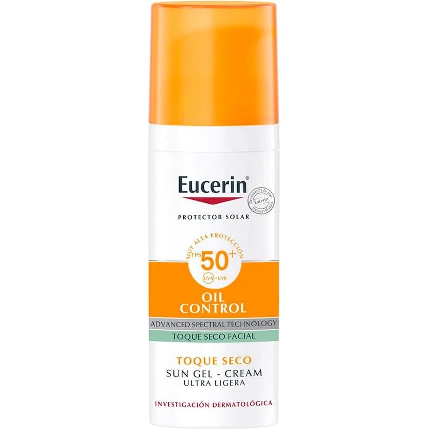 Protector Solar Eucerin FPS 50 Toque Seco Gel 50 ml