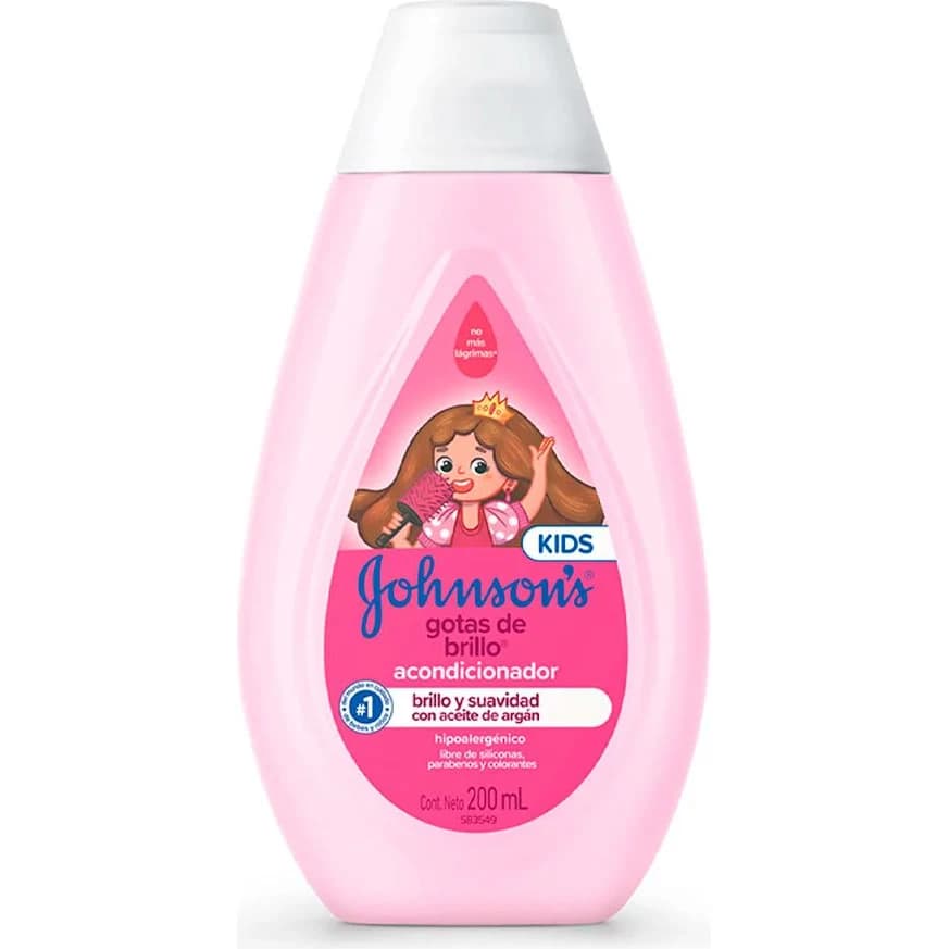 Acondicionador Johnson's Baby Gotas de Brillo 200 ml